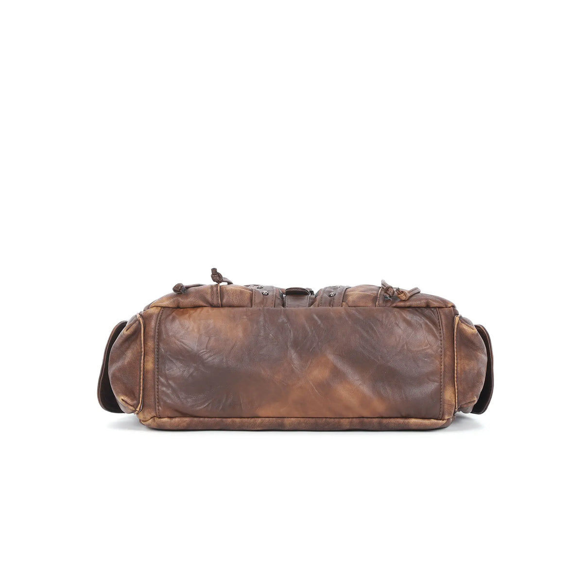 Shoulder Bag – Vintage Multi-Pocket Slouchy Design