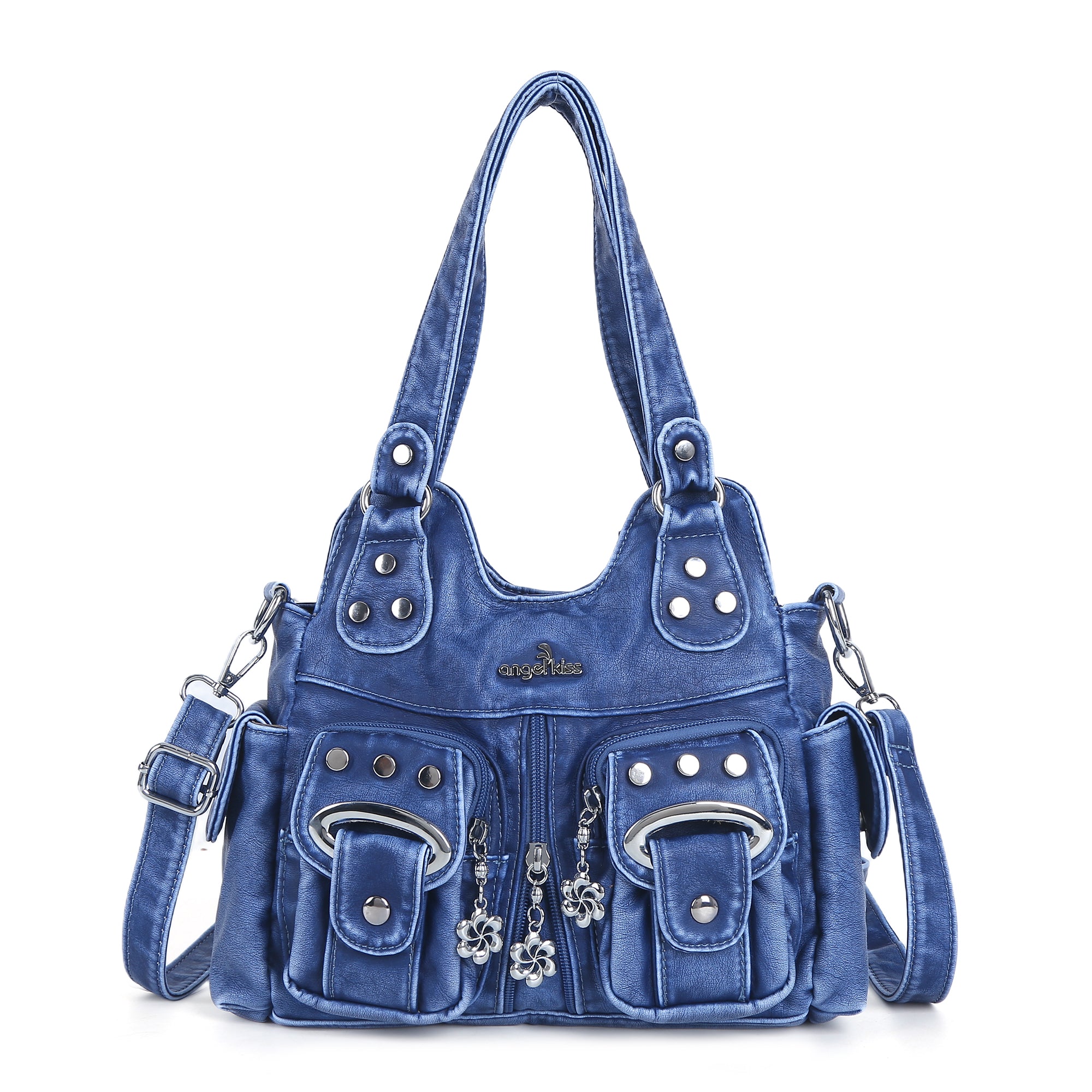 【NONCODE】Pept Vintage Multi-Pocket Shoulder Bag Angelkiss Vintage Multi-Pocket Shoulder Handbag – Available