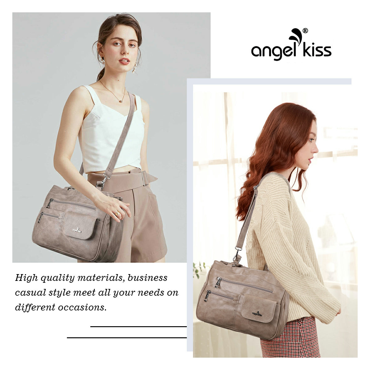 Stylish Trendy  Adjustability multi-functional Daily  women shoulder bag | Angel Kiss bag