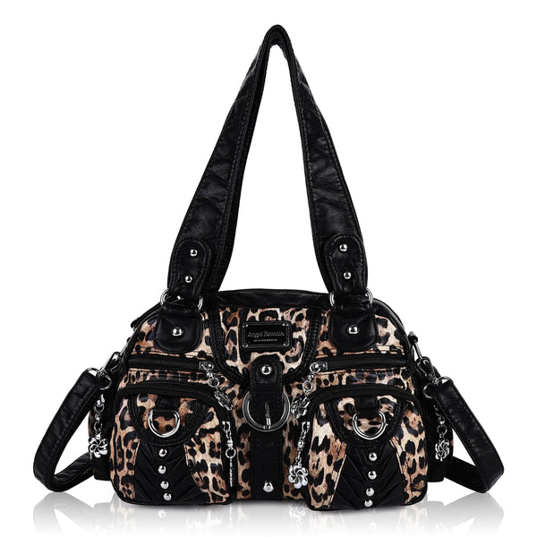 Washed Desigher Handbag For Women with Multi pockets