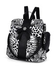 fashion plaid daily lightweight backpack