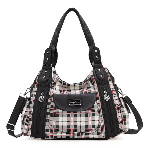 Fashion Washed Leather Bobo Shoulder Bag